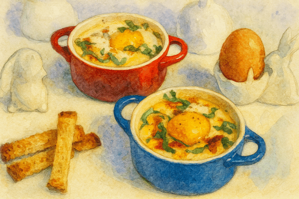 Oeuf cocotte