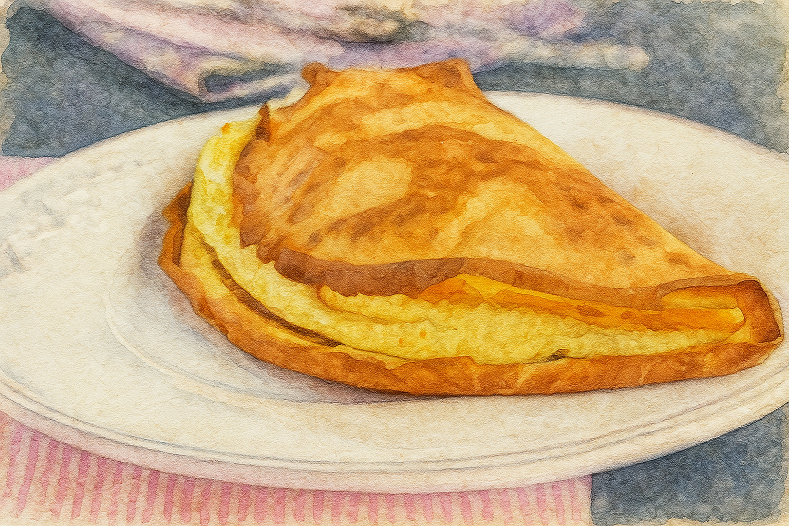 Crêpe soufflée