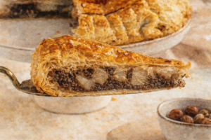 tarte poire-chocolat